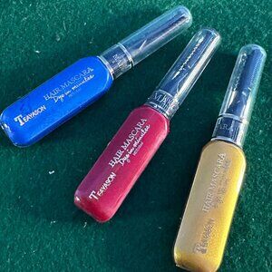 Teayason Hair Mascara Blue Gold Red Temporary Hair Color Dye Touch Up Wand